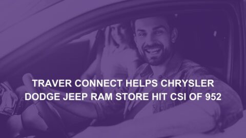 TRAVER CONNECT HELPS CHRYSLER DODGE JEEP RAM STORE HIT CSI OF 952